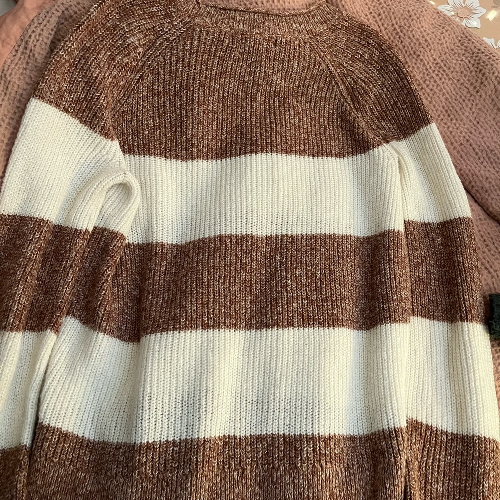 Pink Rose Oversized Sweater